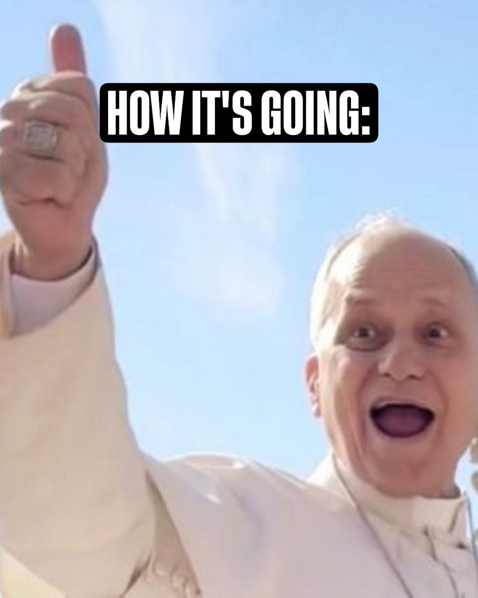 a year as the Pope’s team
