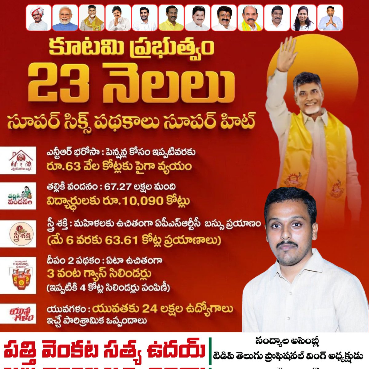 pvsuday1999's tweet photo. #Super6SuperHit #IdhiManchiPrabhutvam #TeluguDesamParty #NaraChandraBabuNaidu #NaraLokesh #DeputyCM #NMDFarooq #NMDFAROOK #PayyavulaKeshav #BCJR #PallaSrinivasaRao #FerozNmd #Inavrprasad #pvsuday1999 #AndhraPradesh https://t.co/CfpRMeMY62