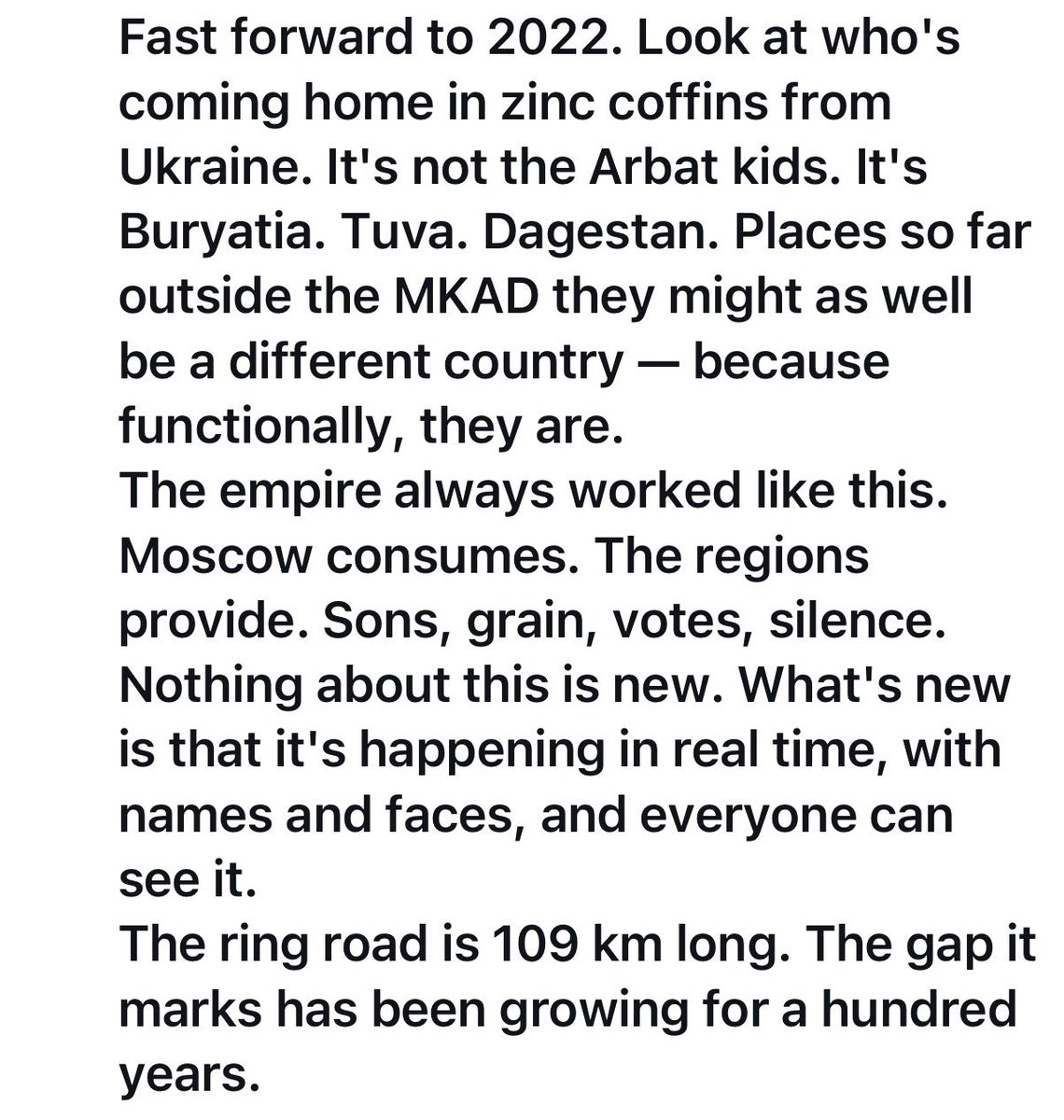 LOrion's tweet photo. @SergKoloskov @DmytroKuleba YES #MKAD .. that is all PUTIN cares about. https://t.co/WDlbSDE66q https://t.co/DIrkqRixYR