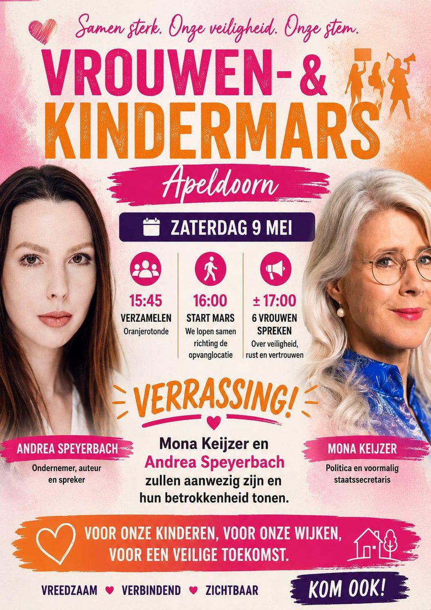 Vrouwen- en kindermars in Apeldoorn: