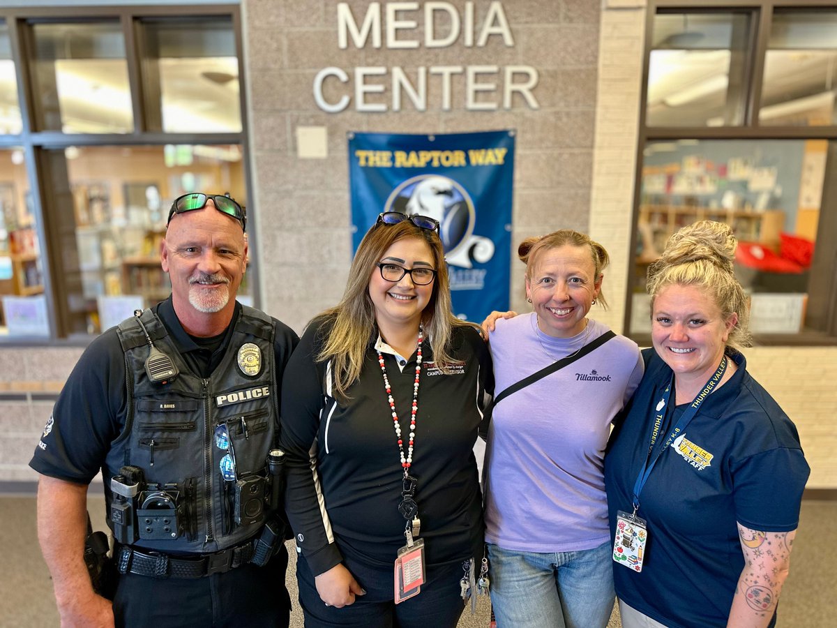 ThunderValleyK8's tweet photo. As we wrap up the week, we are shouting out our amazing instructional paras, support paras, campus supervisors, head custodian, and SRO! We are so thankful for all they do for our students &amp; staff! #StVrainAdvantage #PublicEdAdvantage @CatrinaEstrada @SVVSDsupt @SVVSDBissonette https://t.co/45doW3LPpY