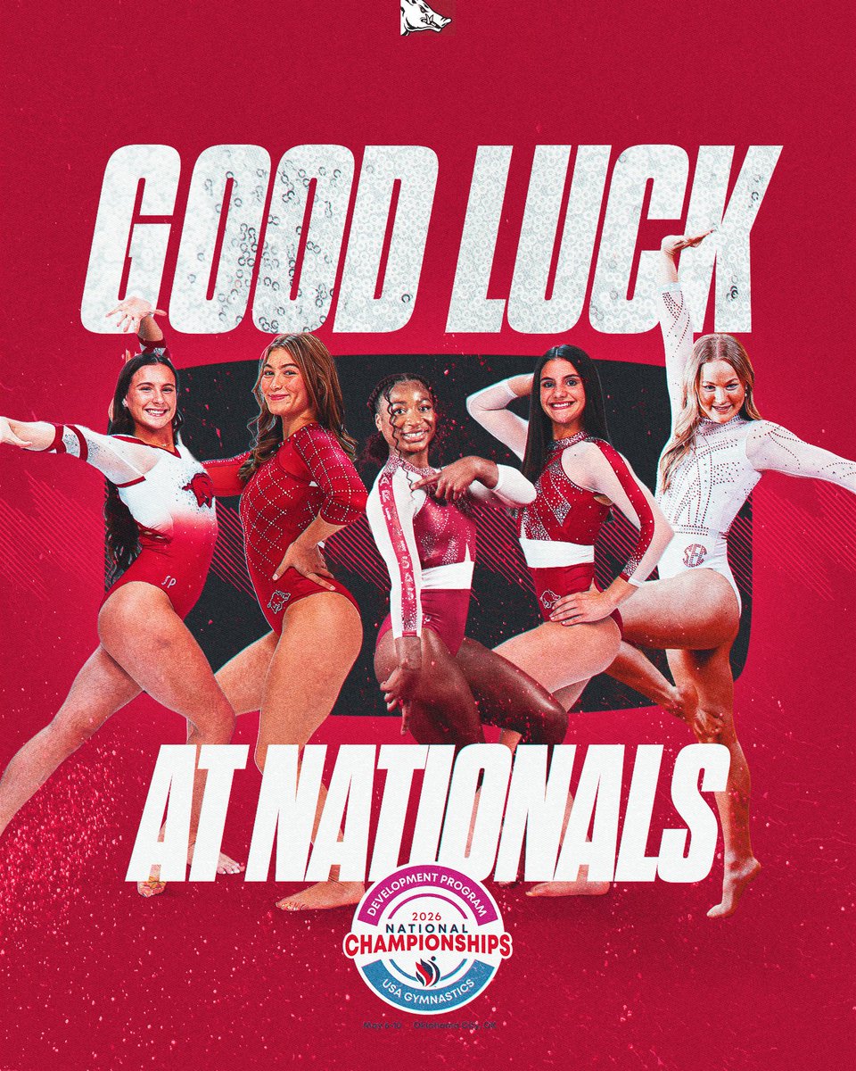 Arkansas Gymnastics 🐗 tweet media