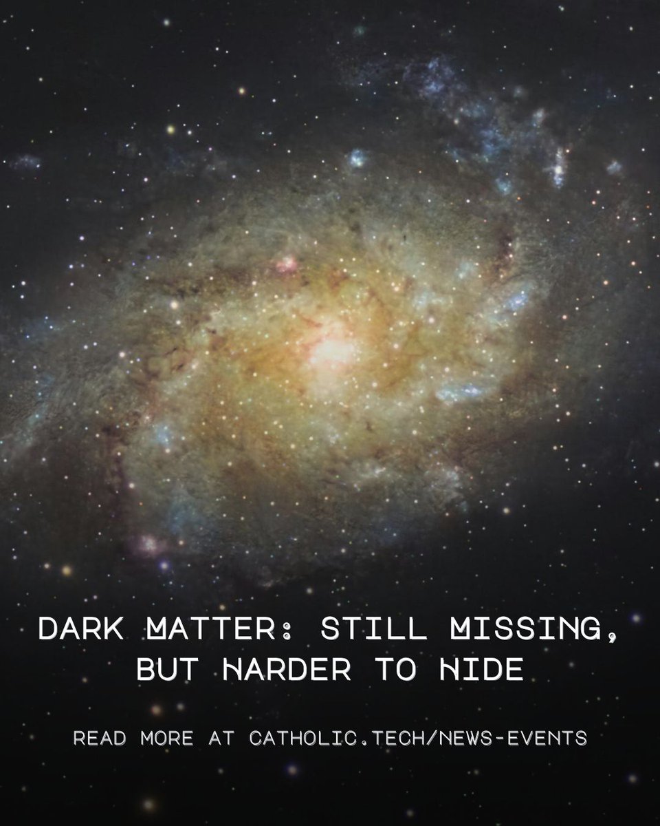 CathInstTech's tweet photo. Most of the universe is made of something we have never seen.

Galaxies rotate too fast. Clusters hold together too tightly. Something unseen is shaping everything we observe—and we still don’t know what it is.

A recent study in the Journal of Cosmology and Astroparticle Physics brings us a step forward in that search, not by detecting dark matter, but by ruling out where it might be hiding.

The focus is the axion, a hypothetical particle that could account for all dark matter. In theory, it could be passing through us constantly, almost completely undetectable. To catch even the faintest trace, researchers used a superconducting magnet and a precision-tuned microwave cavity to look for an impossibly small signal: a potential conversion of axions into photons.

After billions of measurements and careful noise correction, no signal appeared. But in physics, absence is not nothing.

The result significantly tightens the constraints on where axions in this mass range could exist, improving previous limits by more than two orders of magnitude. A once-plausible region of theory is now far more restricted, sharpening the map of what is still possible.

Read the full article at https://t.co/8ArrwCUQvE

#catholictech #physics #research #stem