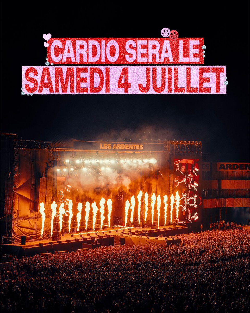 LES ARDENTES tweet media