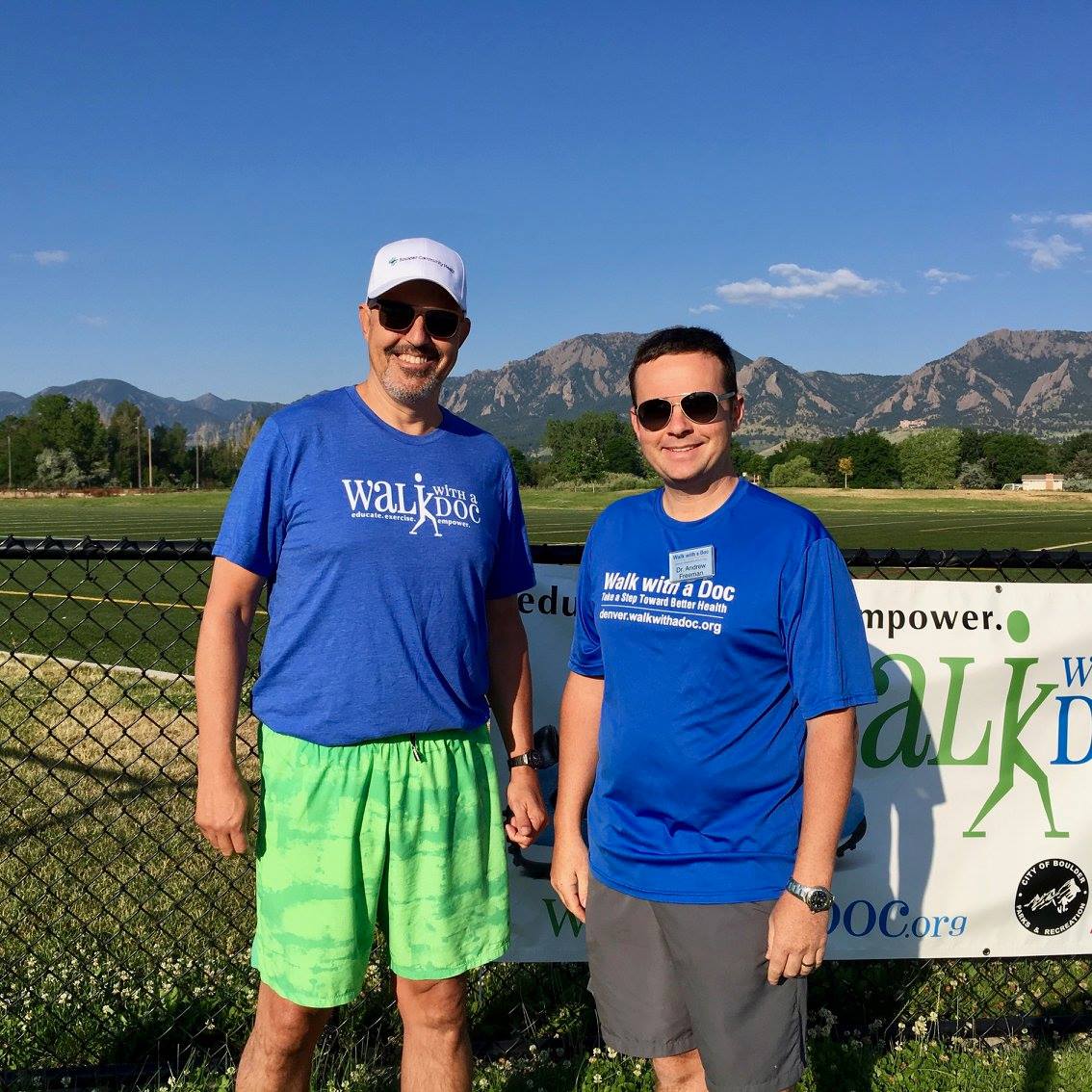 walkwithadoc's tweet photo. We’re celebrating with Walk with a Doc #Denver as they mark 16 years of walking together! Led by Dr. Andrew Freeman, the group has gathered regularly to walk, build friendships, and share health insights. Learn more about the heart behind this chapter: https://t.co/qMt2ll1BVT https://t.co/l8n4OLQEfp