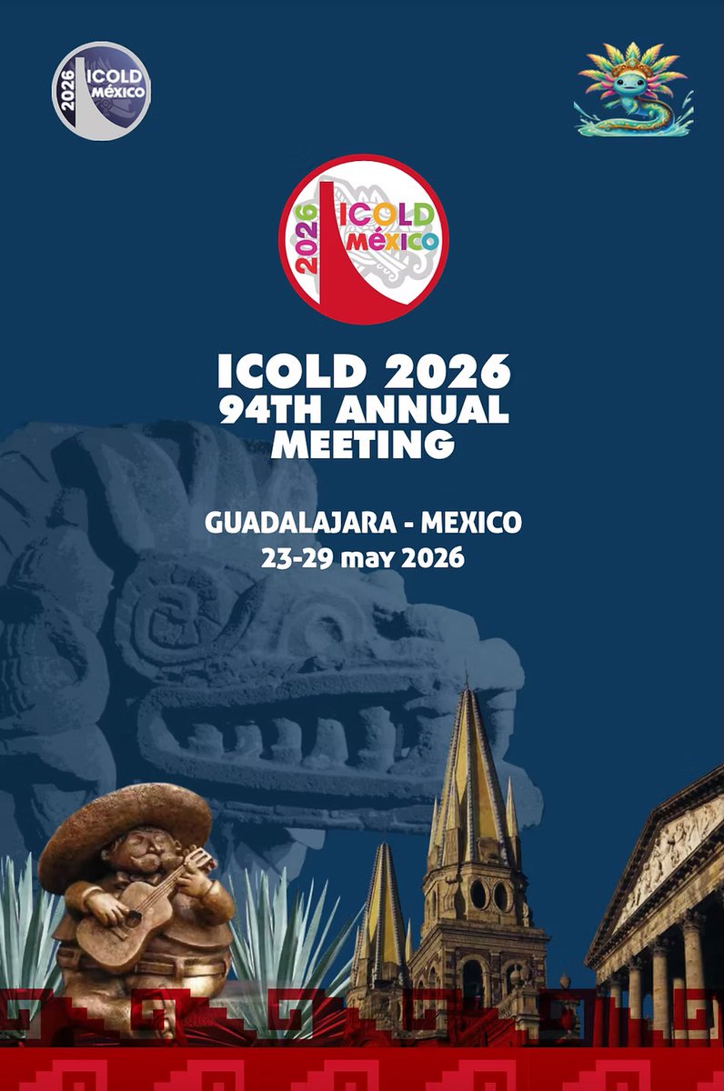 ATB_group's tweet photo. 🌎 ATB Riva Calzoni will be present at the 94th Annual Meeting of the International Commission on #LargeDams 2026 #ICOLD2026 at Expo Guadalajara, México, at Booth 204. May 25 to 28, 2026.

#Hydro #Hydroelectric #HydropowerPlants #Hydromechanical #Steel #Penstocks #RadialGates https://t.co/hkHkw8vyNU