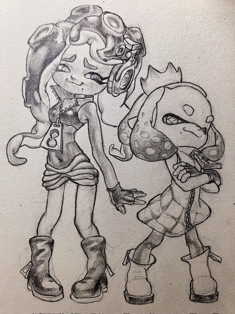 ATTen963429's tweet photo. #splatoon #pearlina https://t.co/hwCLSsz6Zs