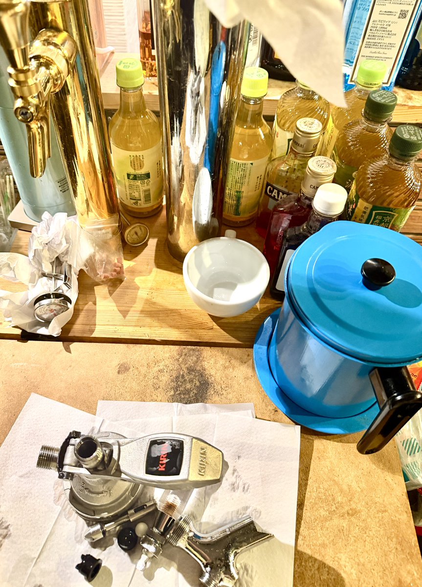 2525まさ　ビールサーバー わかっています(ｰ ｰ;) 5月のスケジュールが中盤から上がってないことは