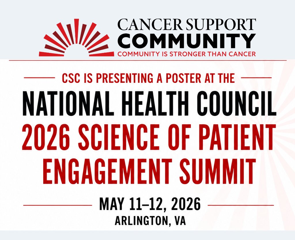 Cancer Support Community tweet media
