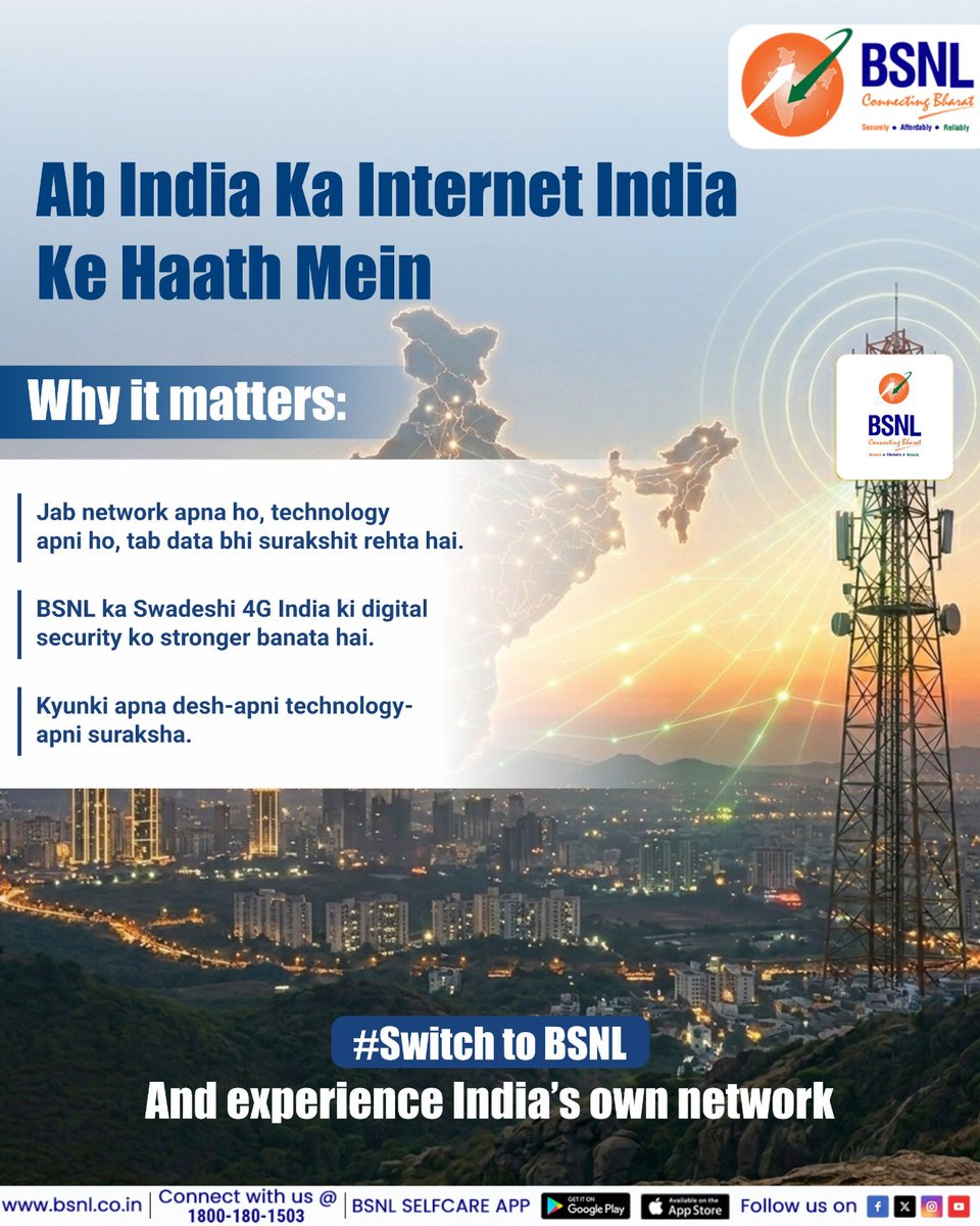 BSNL India tweet media
