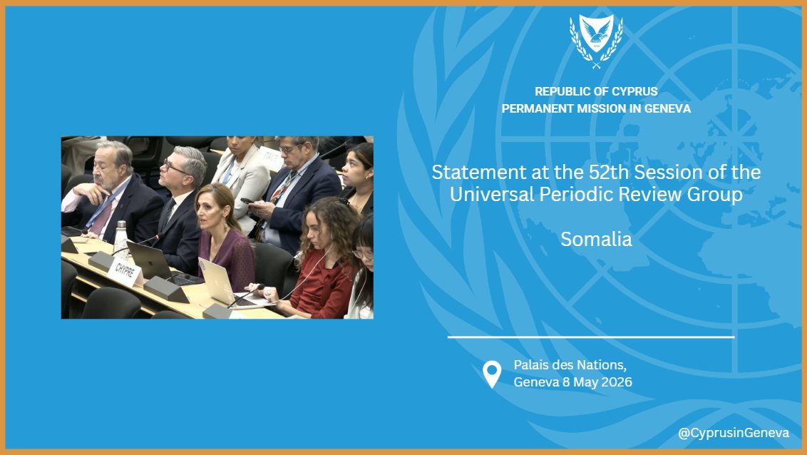 Cyprus Mission in Geneva 🇨🇾 🇺🇳 tweet media