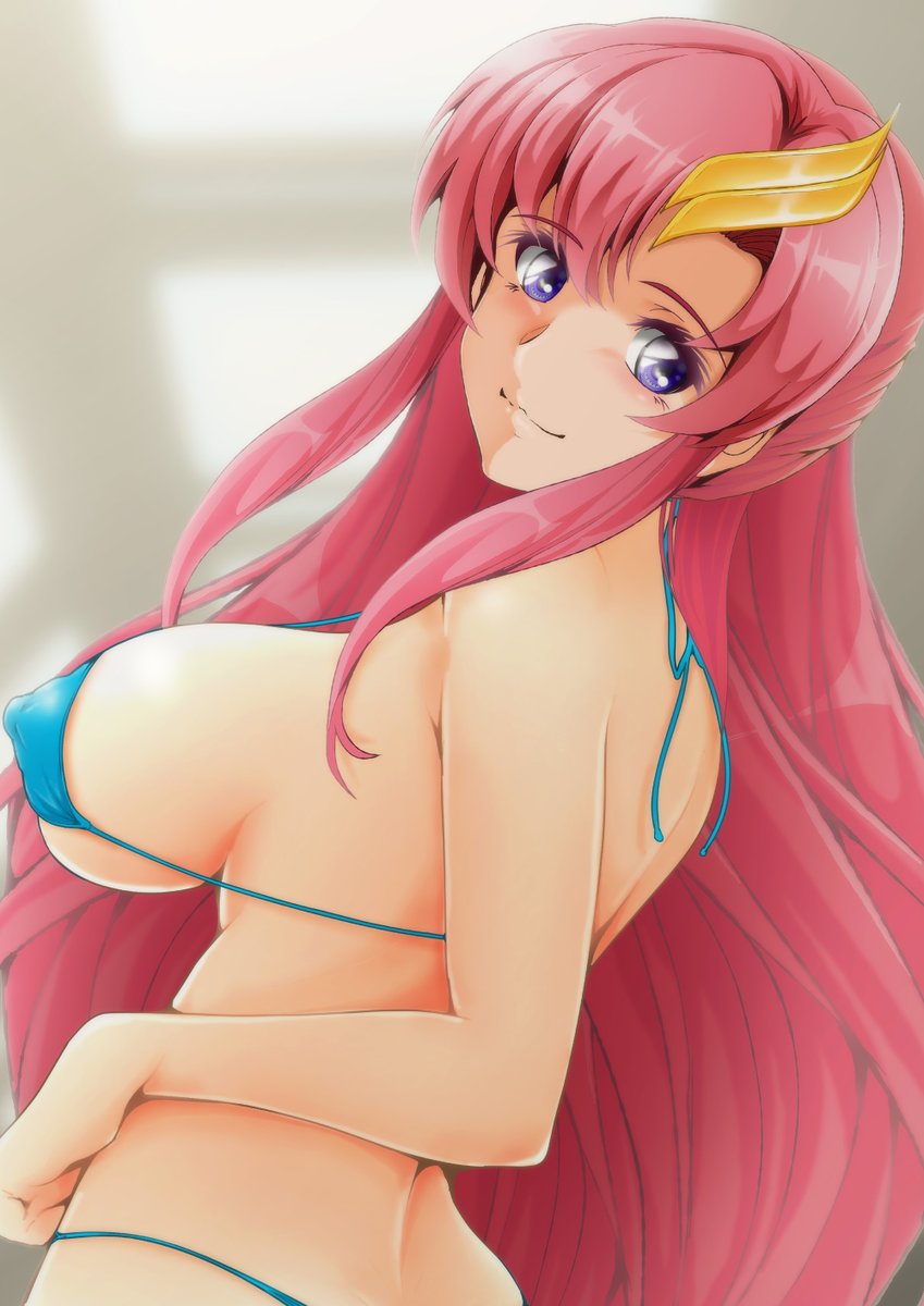 bunotumikokia's tweet photo. 今日も過去絵！
ラクスさんビキニなのぜ。 https://t.co/e0dvuyKCNi