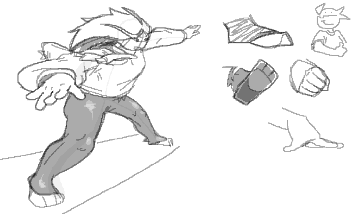 Imaxinator's tweet photo. I remade an oc last night and really felt like practicing perspective https://t.co/OGwhwIro1P