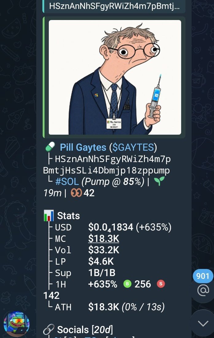 Echelon007's tweet photo. 5X up from my call on $GAYTES 🖨️
CA =
HSznAnNhSFgyRWiZh4m7pBmtjHsSLi4Dbmjp18zppump

#MEMECOIN #SolanaTokens #solana #degen https://t.co/rYDUvplRC5