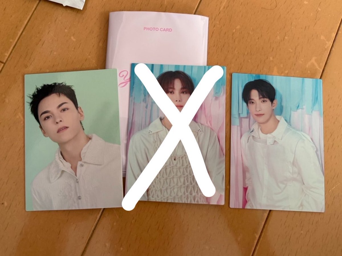 bss__17's tweet photo. SEVENTEEN セブチ トレカ インスタントフォト 交換 ファンミ ペンミ YAKUSOKU

譲･ドギョム、バーノン、ディノ
求･スングァン（画像）

郵送📮、14日手渡し希望

お心当たりのある方お気軽にお声掛けください🙇‍♀️ https://t.co/vkejWJTaDP