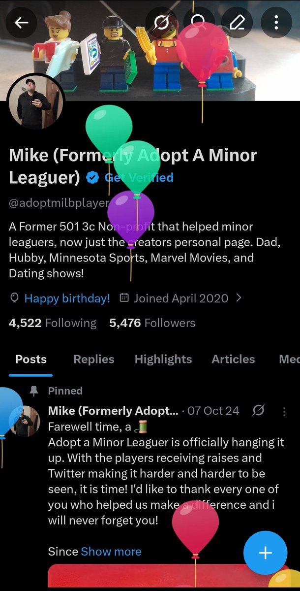 Mike (Formerly Adopt A Minor Leaguer) tweet media