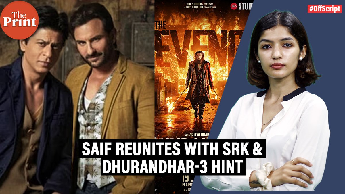 ThePrintIndia's tweet photo. Vivek Agnihotri secretly screened The Bengal Files in West Bengal before elections. Now it is set to hit the screens. Is Dhurandhar 3 in works? @triyagulati shares the top entertainment headlines
#ThePrintOffScript
https://t.co/4eTV9NMOTW https://t.co/AHXuLewV3z