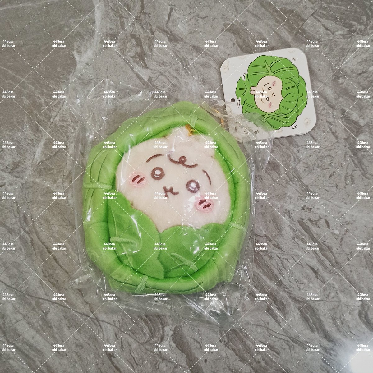 wts // want to sell : usagi cabbage keychain plush 

☆ 300,000, exc fee packing &amp; biaya admin e-commerce.
☆ sealed, with tag.
⭕ split pay (buat mengurangi biaya admin) / manual.

t. chiikawa usagi cabbage plush