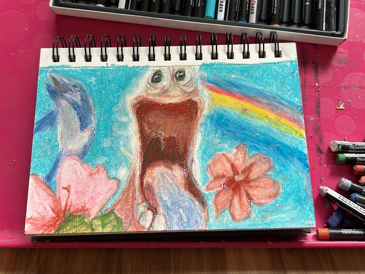 pujawhatisthisb's tweet photo. it’s so beautiful i had to paint it https://t.co/LAqz7vRmok
