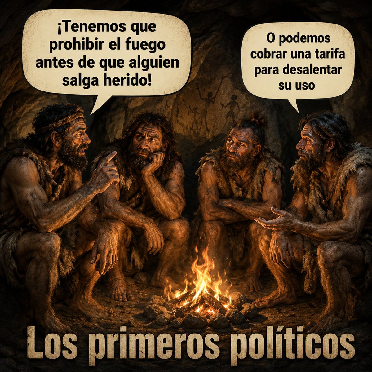 Los primeros políticos.
