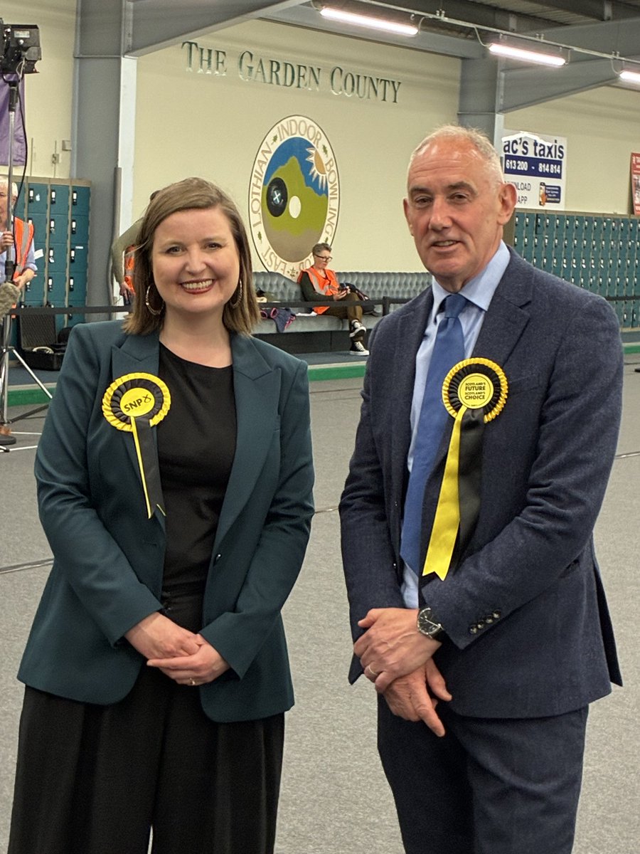 East Lothian, meet your new MSPs- <a href="/PaulMcLennan7/">Paul McLennan - SNP Candidate for East Lothian</a> &amp; <a href="/KateC_SNP/">Kate Campbell</a>!!!!