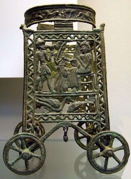 MarianDeaconu's tweet photo. Minoan Bronze Stand, c.1400 BC., Cyprus credit The British Museum
#Minoan #Cyprus #TheBritishMuseum https://t.co/nYqyGKJmZK