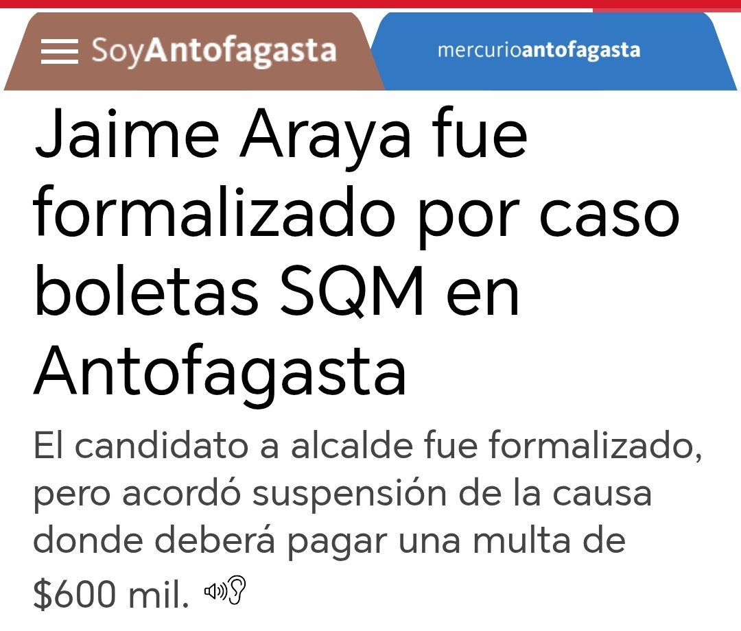 <a href="/Dip_JaimeAraya/">Jaime Araya Diputado</a> <a href="/QuirogaCalama/">Darío Quiroga Venegas</a> <a href="/MarcosBarrazaG/">Marcos Barraza</a> <a href="/velosodiputada/">Consuelo Veloso Ávila</a> Corrupto ctm, lacra cl, la gente sabe que tipo de basura eres 🖕🖕🖕🖕
