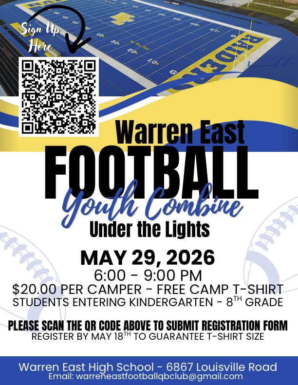 Warren East Football tweet media