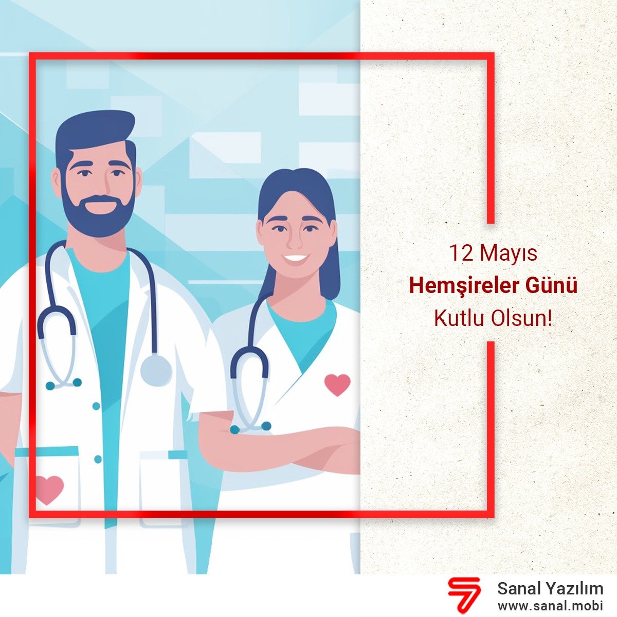 SANALYAZILIM's tweet photo. 12 Mayıs Dünya Hemşireler Günü kutlu olsun!
#hemşire #dünyahemşirelergünü https://t.co/leIhkZeKvX