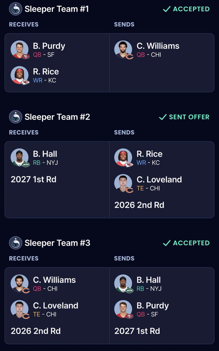 SleeperNFL tweet media