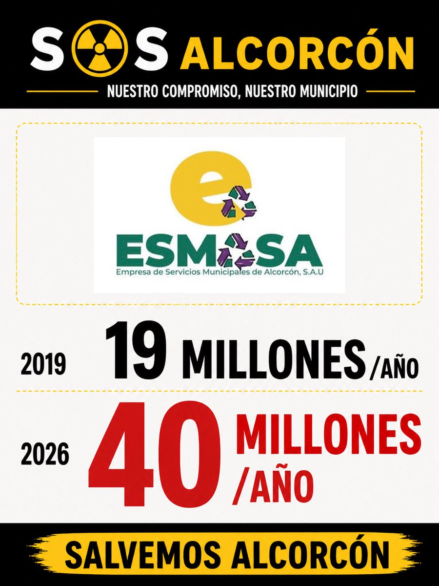 SOS ALCORCON tweet media