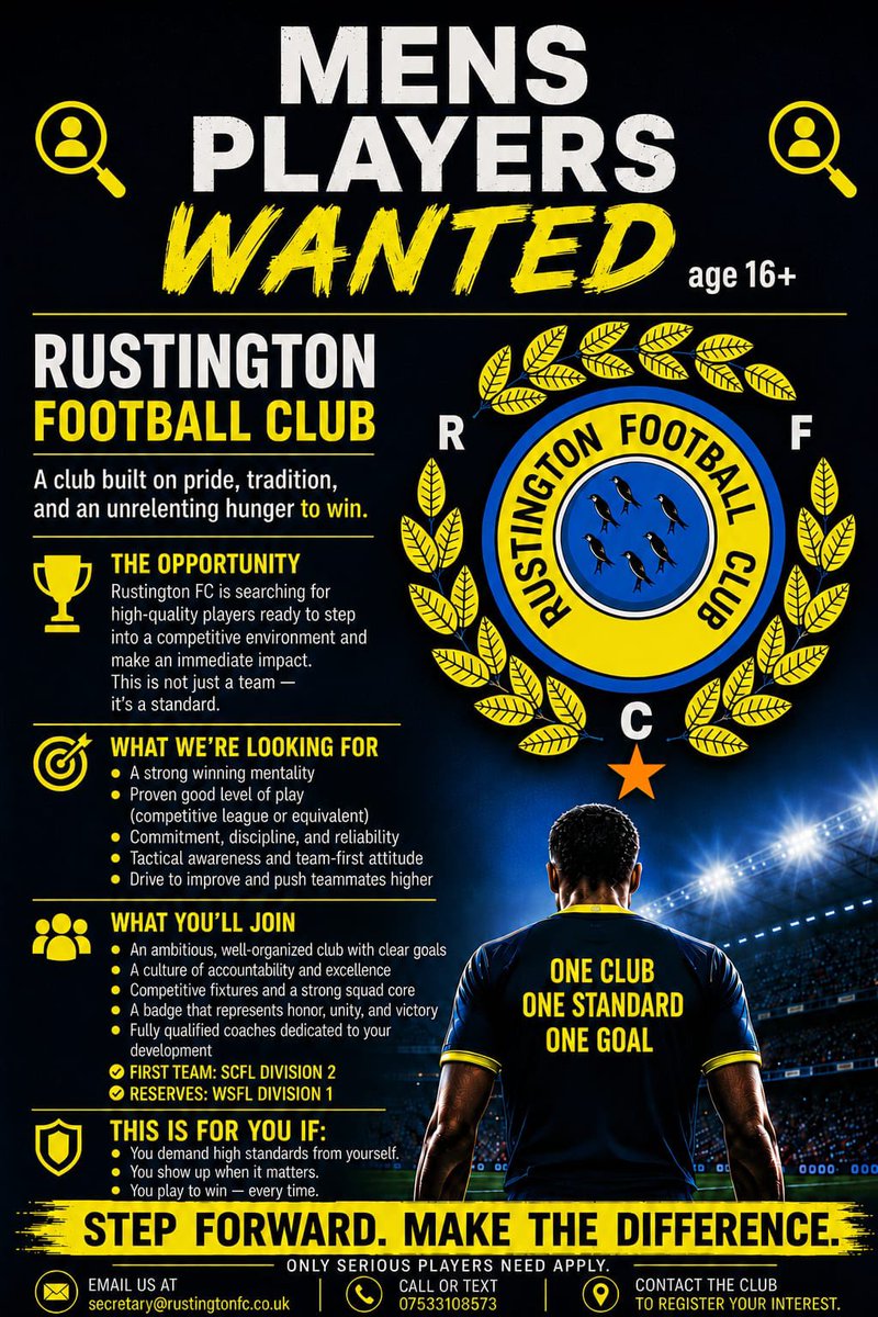 Rustington F.C tweet media