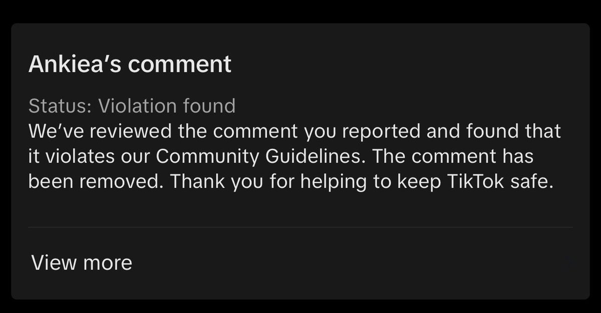 Reporting tags on tiktok as spam works !!!! Let’s keep doing it !