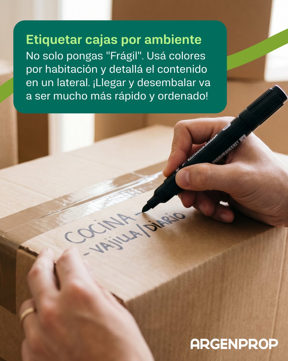 argenprop's tweet photo. Si estás por atravesar una mudanza, te dejamos algunos tips que no pueden faltarte para tener una mejor organización 😊

Si ya pasaste por alguna, contanos qué tuviste en cuenta! 👇

#Argenrpop #PortalInmobiliario #Mudanza https://t.co/3JmPt9jDN8