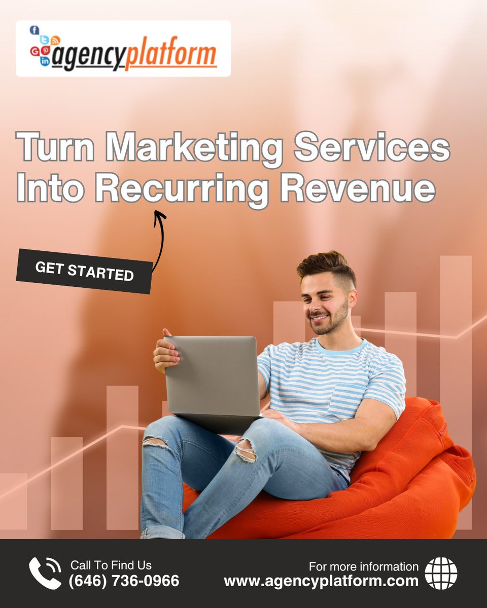 AgencyPlatform's tweet photo. Sell monthly digital marketing services and build predictable recurring income for your agency. 📞 Contact: (646) 688-3628 🌐 https://t.co/XN8Gg3bpwg 

#RecurringRevenue #MarketingAgency #DigitalServices #WhiteLabelMarketing https://t.co/5oluRp2Oou