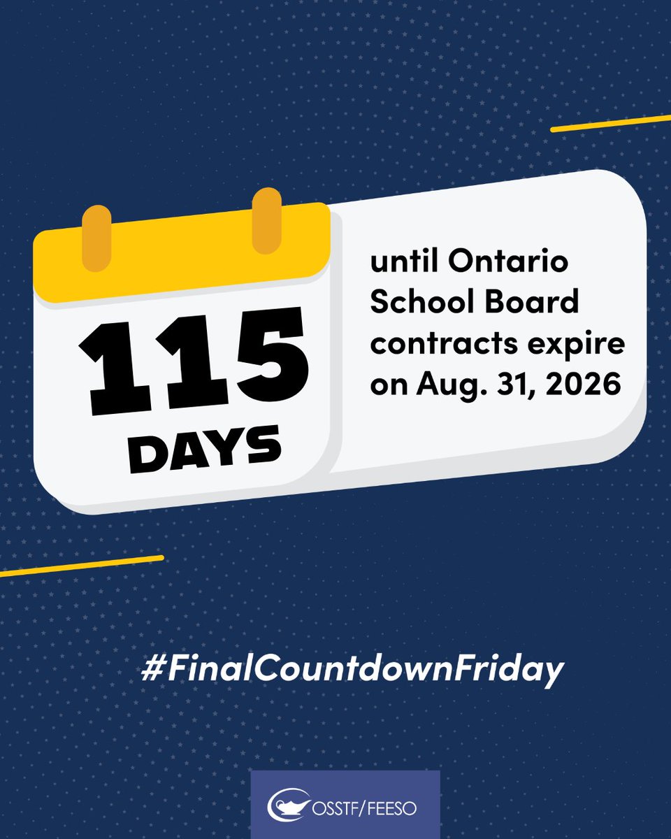 OSSTF Communications tweet media