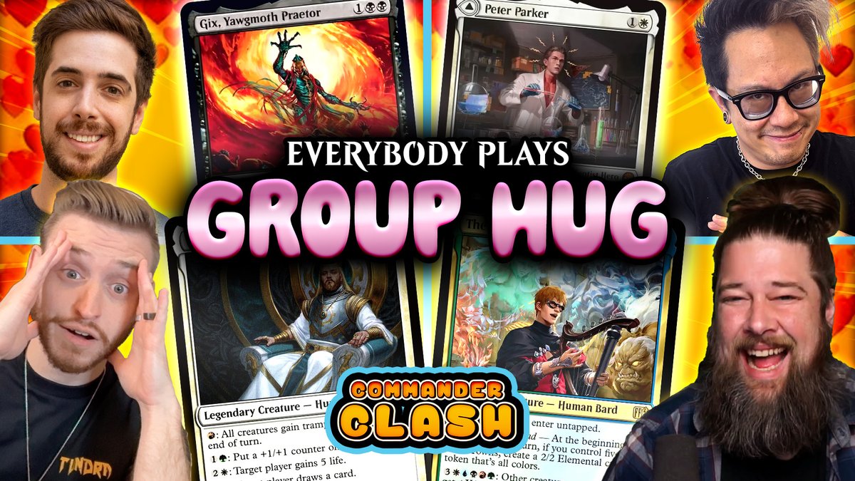 Everyone Plays Group Hug | Commander Clash S19 E28 https://t.co/bMevRZmvUy # mtg #edh #commander #commanderclash Everyone Plays Group Hug | Commander Clash S19 E28 https://t.co/bMevRZmvUy # mtg #edh #commander #commanderclash