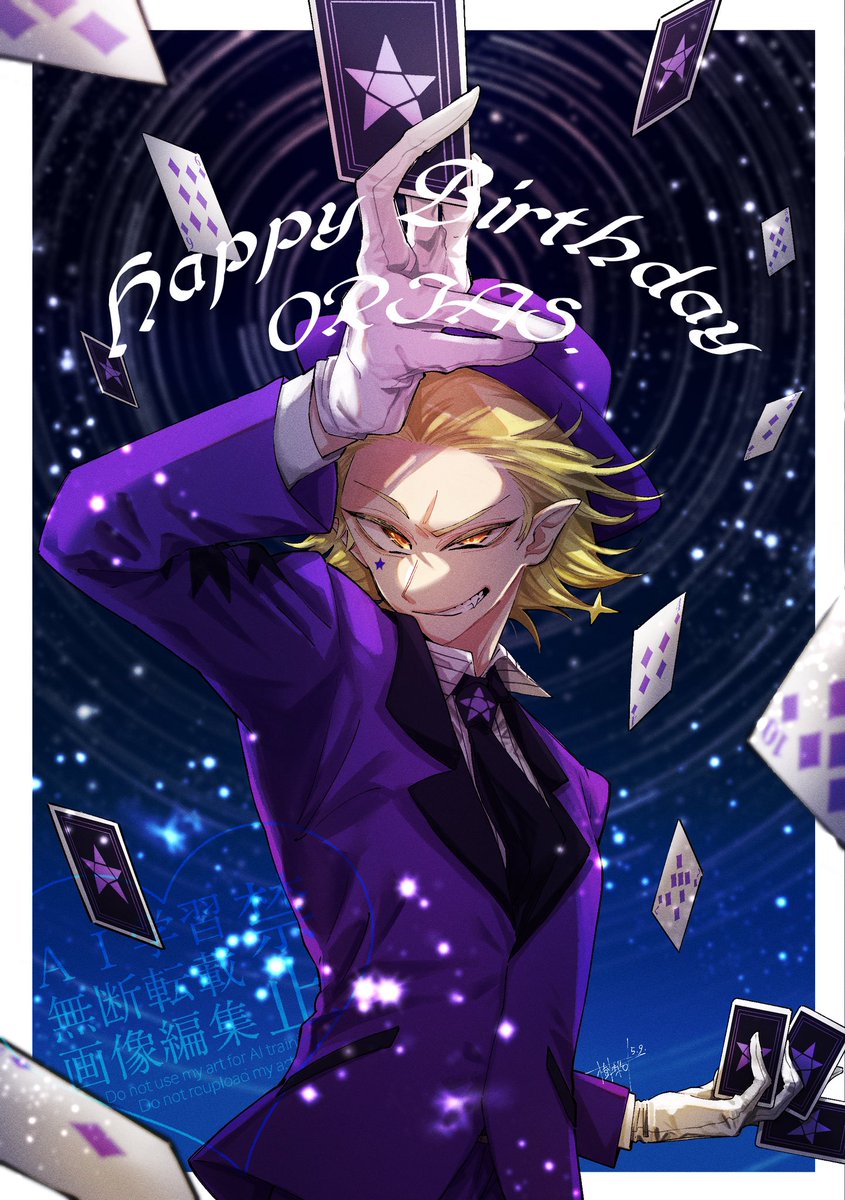 itsukilika's tweet photo. ラッキーハッピー💫💫

ｵﾘｱｽﾊｳｪｰﾔｰ!!!🎩🌟🎂🎁🎉❤️

#入間くん 
#オリアスオズワール生誕祭2026
#オリアス・オズワール生誕祭2026 https://t.co/m7brA62OMo