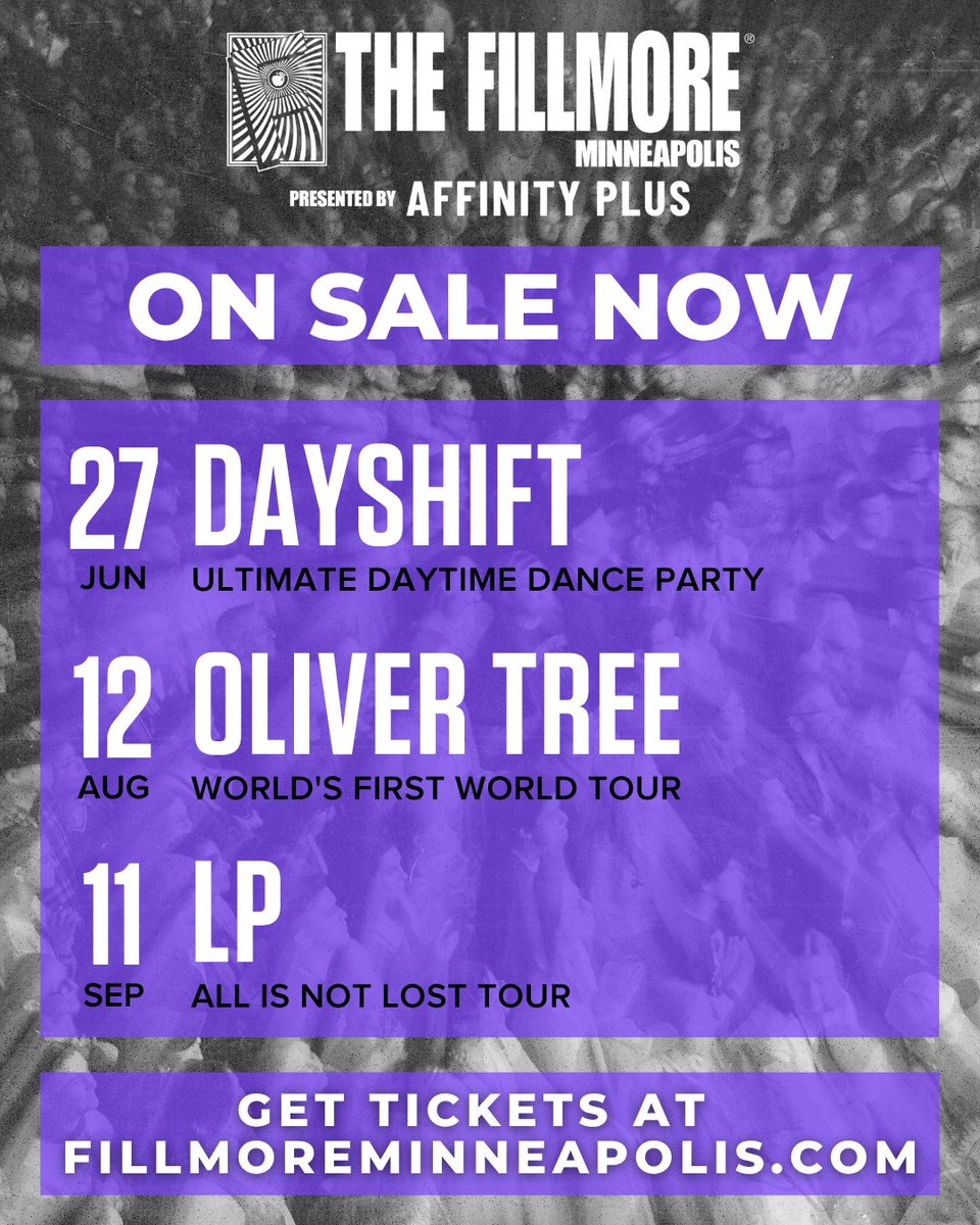 The Fillmore MPLS presented by Affinity Plus tweet media