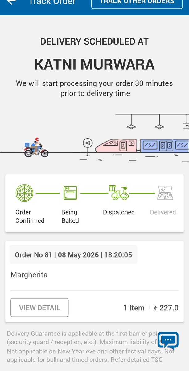 imdpkm's tweet photo. @dominos_india https://t.co/Va6OFlZEbw