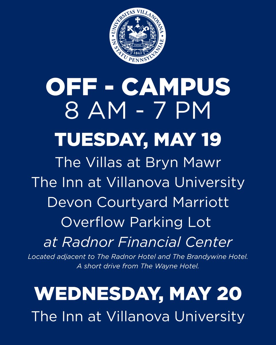 NovaGraduation's tweet photo. 🚗🚍 Wondering where to park or catch a shuttle during Commencement Weekend? Check out our maps to find available parking areas and shuttle stops both on and off campus—making your arrival easy and stress-free. #NovaGrad2026 https://t.co/ftrwsyV8nV