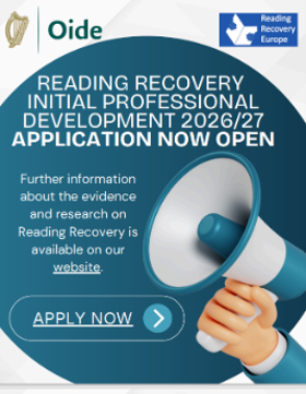 OidePriLiteracy's tweet photo. Reading Recovery
Final spaces remaining for Reading Recovery training 2026 - 27. Apply now! 

https://t.co/CrteWPVmyb https://t.co/KH19SZPqp4