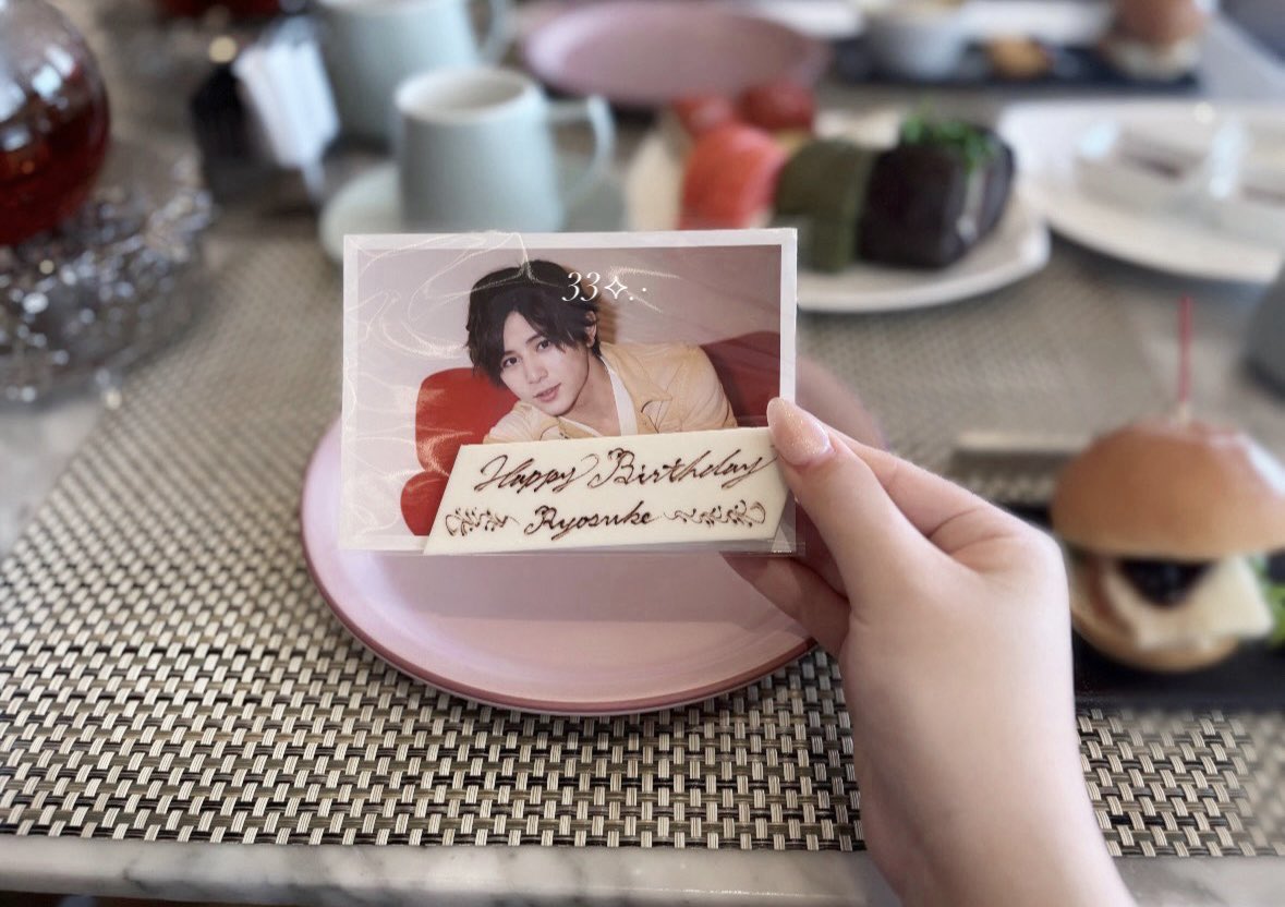 ryonyyan_'s tweet photo. ˚. ✦.˳·˖✶ ⋆.✧̣̇˚.⁺˚⋆｡ °✩₊✧˖ °
     
         𝒉𝒂𝒑𝒑𝒚 𝒃𝒊𝒓𝒕𝒉𝒅𝒂𝒚 𝑹𝒚𝒐𝒔𝒖𝒌𝒆,,,♡

 #山田涼介生誕祭2026  #山田涼介

1番、とかではなく1人だけです𖤐 ·̩͙
    山田くんが幸せに過ごせますように🤍

ྀི https://t.co/j4WQojcIeL