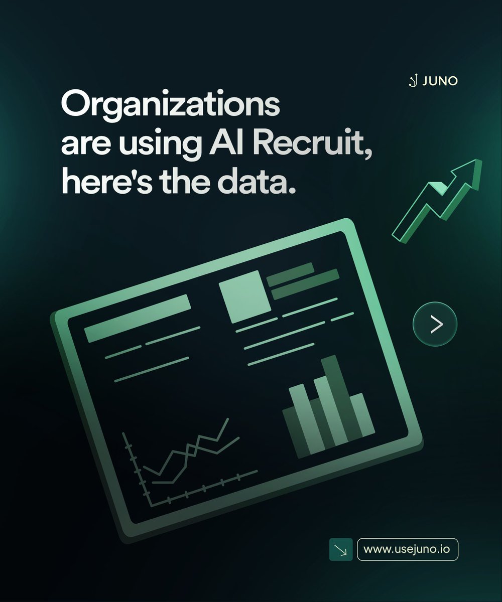 usejuno_io's tweet photo. Top candidates don’t wait around anymore.
While you’re reviewing CVs, someone else is sending the offer. 

Juno helps hiring managers and founders move faster without sacrificing quality.

👉 Click the link in bio and try Juno now

#AIRecruitment #SmartHiring #HRTech #HireFaster https://t.co/Y6kYZpmyRW