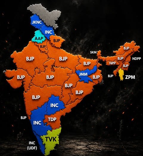 AmbedkariteLM's tweet photo. BJP-ruled states’ prominent Chief Ministers: 🚨🚨🚨

• Suvendu Adhikari (West Bengal)- Brahmin
• Bhajan Lal Sharma (Rajasthan) - Brahmin
• Himanta Biswa Sarma (Assam) - Brahmin
• Devendra Fadnavis (Maharashtra) - Brahmin
• Yogi Adityanath (Uttar Pradesh) - Thakur (Rajput)
• Pushkar Singh Dhami (Uttarakhand) - Thakur (Rajput)
• Rekha Gupta (Delhi) - Bania
• Manik Saha (Tripura) - Bania

Among the BJP’s current 16–17 Chief Ministers across states and union territories, why is there not even a single Dalit Chief Minister?