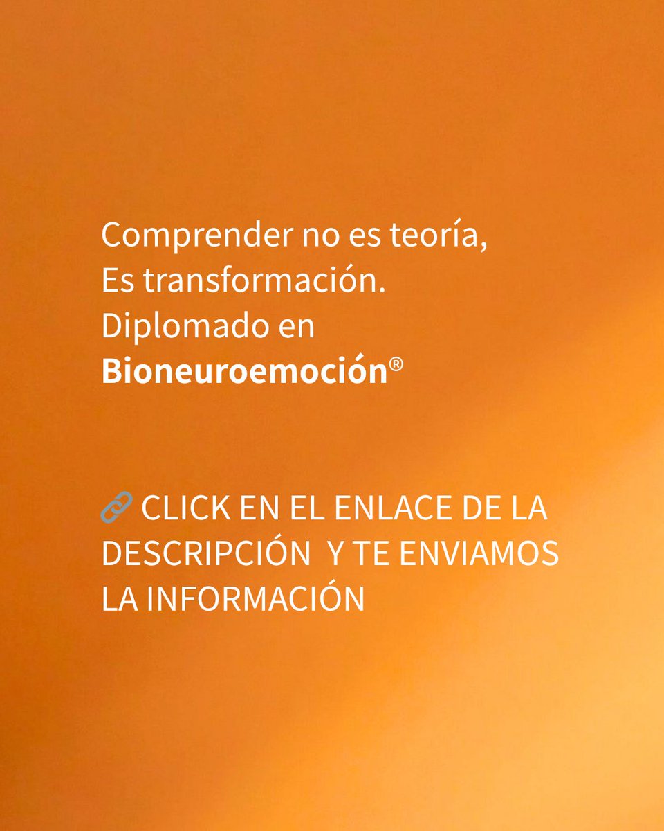 ECIinstitute's tweet photo. No es lo que te pasa. Es lo que aún no has comprendido. Y eso… se puede aprender.
ℹ️ https://t.co/PYJH41HpWC
#Bioneuroemocion #DiplomadoOnline #EnricCorbera #LibertadEmocional https://t.co/MEt1mGO4Rc
