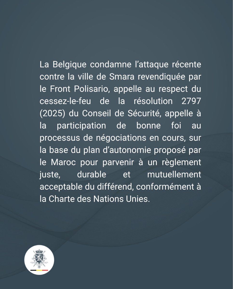 La Belgique au Maroc tweet media