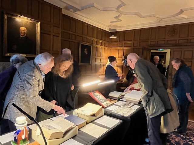 TheTOChurchill's tweet photo. We were delighted to gather at Trinity College for an engaging evening exploring the Treasures of the Churchill Collection and the diaries of Jim Coutts and Prime Minister Mackenzie King. Our sincere thanks to Trinity for their warm hospitality and to our distinguished guests. https://t.co/kJftLKY48a