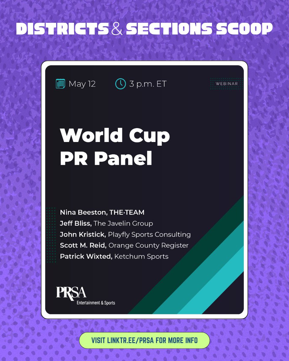 PRSA tweet media