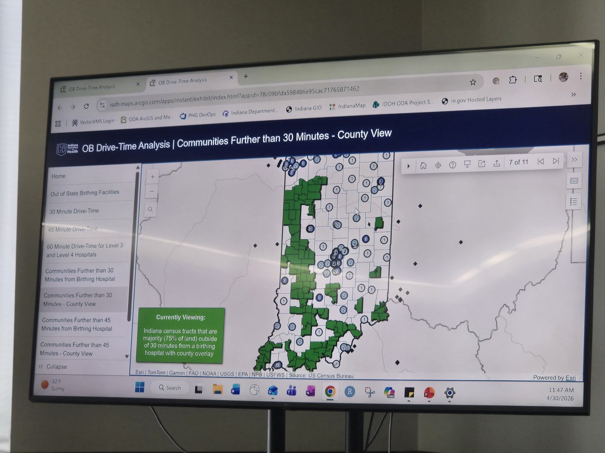 IUPublicPolicy's tweet photo. Our team attended Indiana Management Performance Hub’s Data Day 2026 last week to learn and connect with more than 500 state employees, data professionals, and innovation leaders for a full day of learning, collaboration and inspiration. #DataDay https://t.co/ZxOrQMEEUY